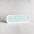 Name Plaque - Fancy